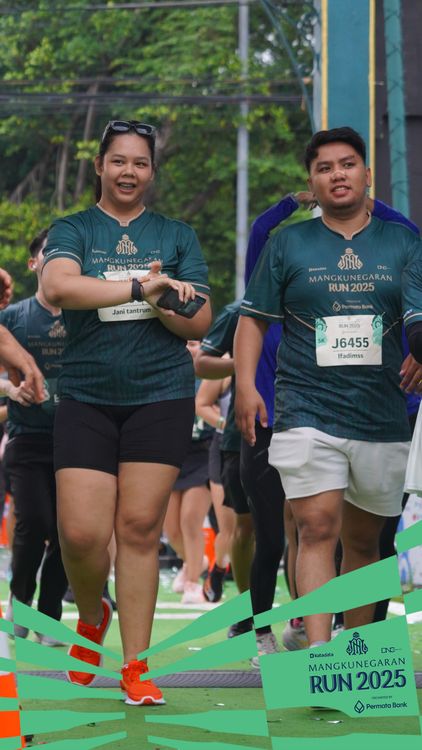 Race photo from Mangkunegaran Run 2025