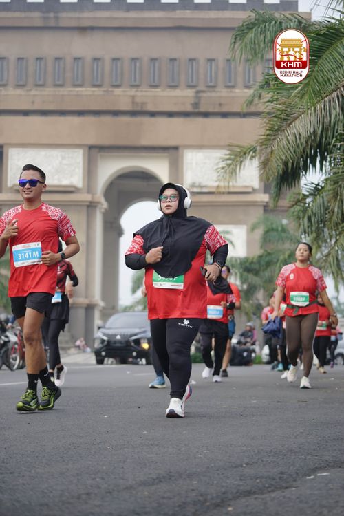 Race photo from Kediri Half Marathon 2025