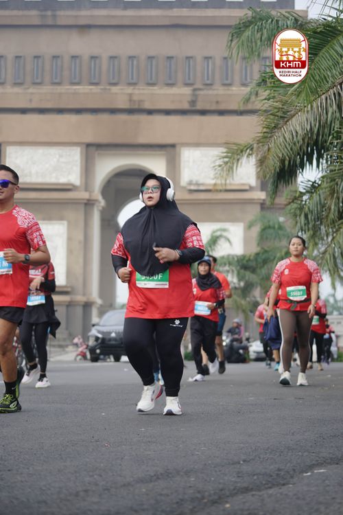 Race photo from Kediri Half Marathon 2025