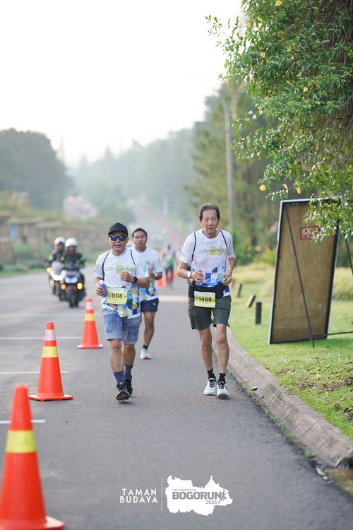 Race photo from Taman Budaya x BOGORUN 2025