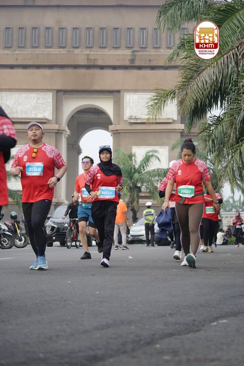 Race photo from Kediri Half Marathon 2025