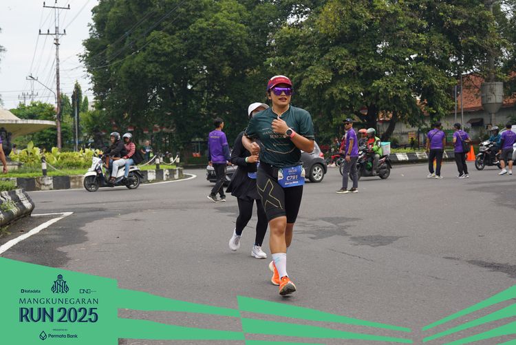 Race photo from Mangkunegaran Run 2025