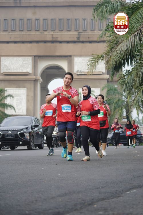 Race photo from Kediri Half Marathon 2025