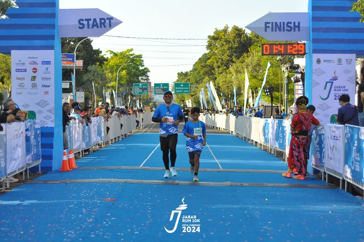 Race photo from Jabar Run 10K 2024
