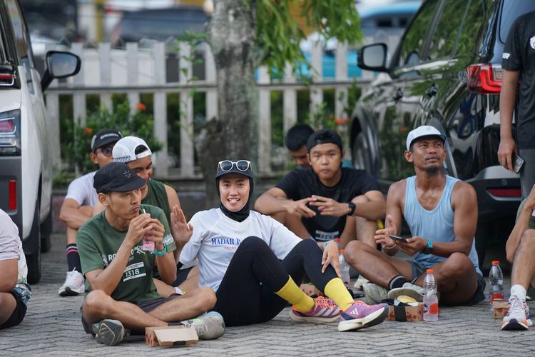 Race photo from ABR 2024 VIBES