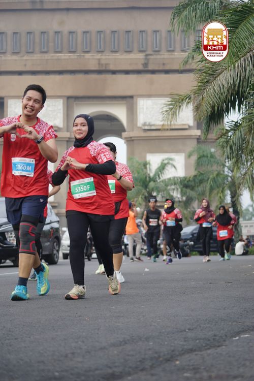 Race photo from Kediri Half Marathon 2025