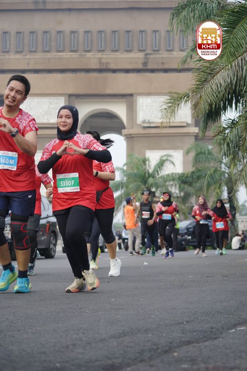 Race photo from Kediri Half Marathon 2025
