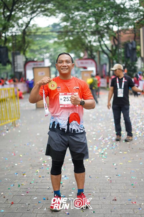 Race photo from ONE RUN 10K 2025