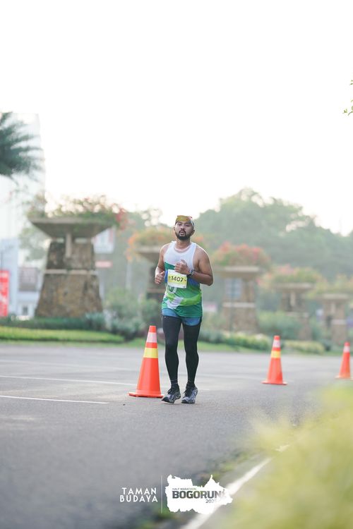 Race photo from Taman Budaya x BOGORUN 2025