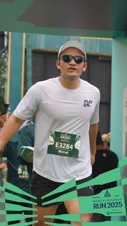 Race photo from Mangkunegaran Run 2025