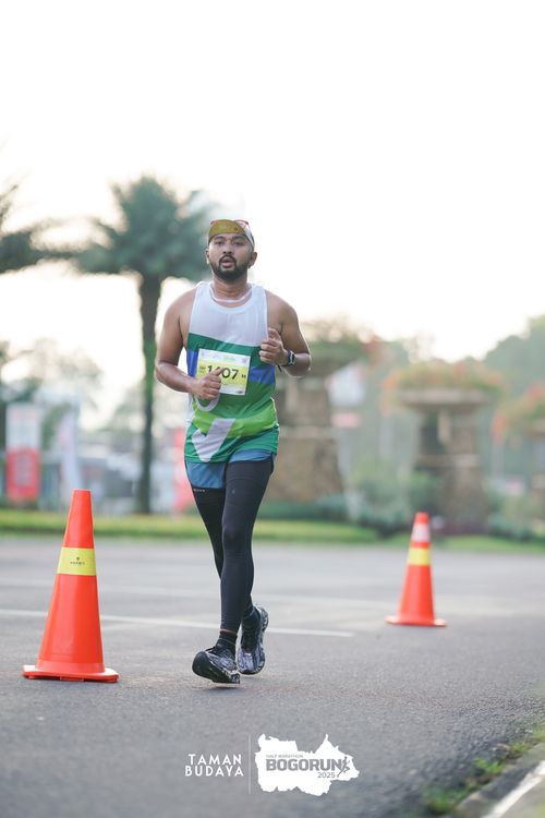 Race photo from Taman Budaya x BOGORUN 2025