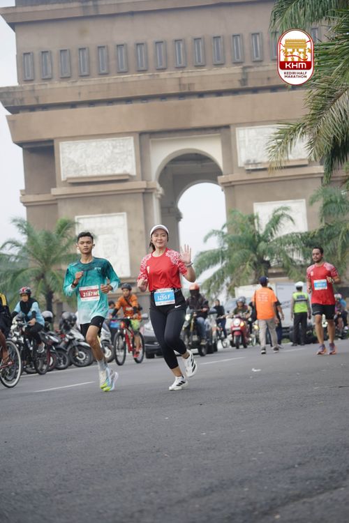 Race photo from Kediri Half Marathon 2025