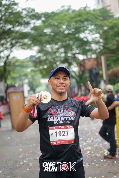 Race photo from ONE RUN 10K 2025