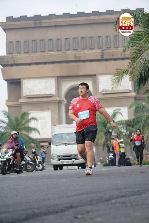 Race photo from Kediri Half Marathon 2025