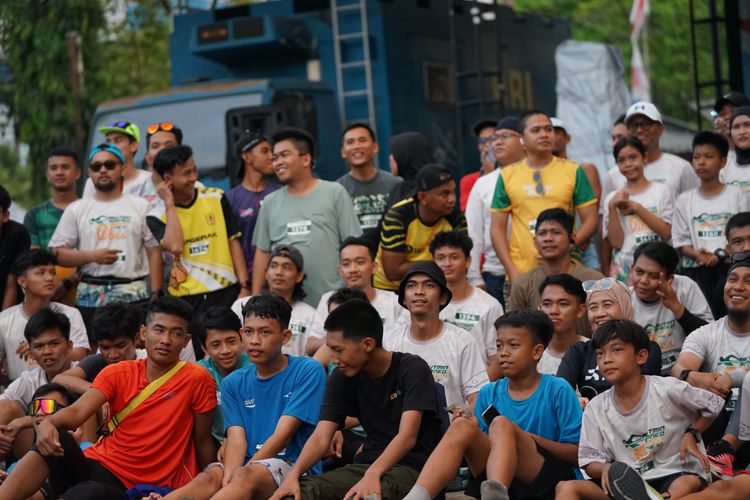 Race photo from ABR 2024 VIBES