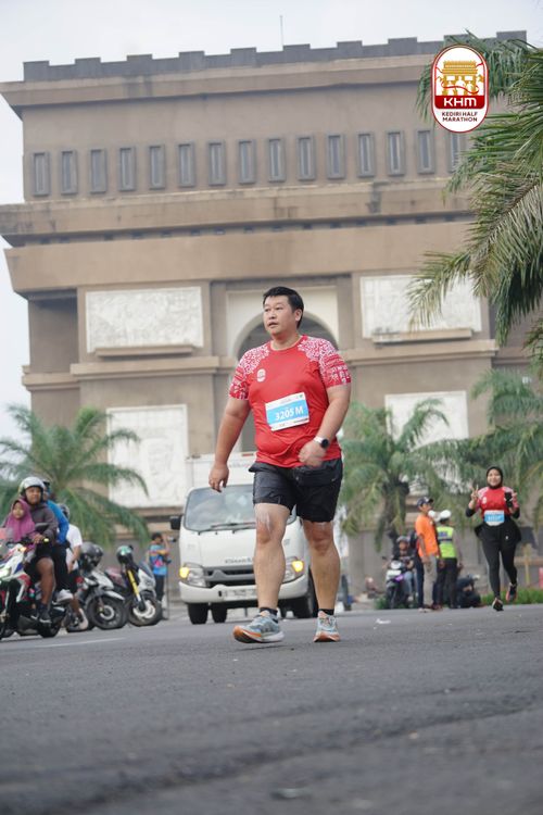 Race photo from Kediri Half Marathon 2025