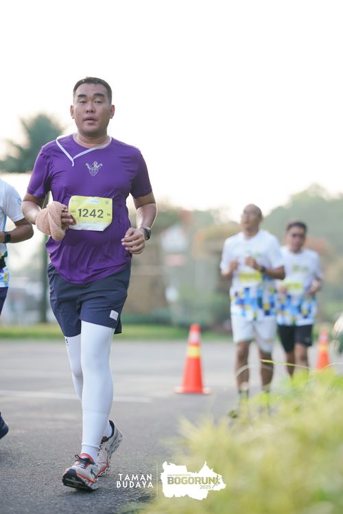 Race photo from Taman Budaya x BOGORUN 2025