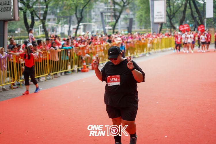 Race photo from ONE RUN 10K 2025