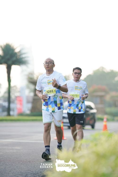 Race photo from Taman Budaya x BOGORUN 2025