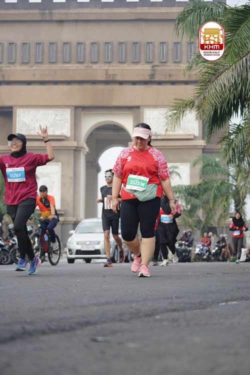 Race photo from Kediri Half Marathon 2025