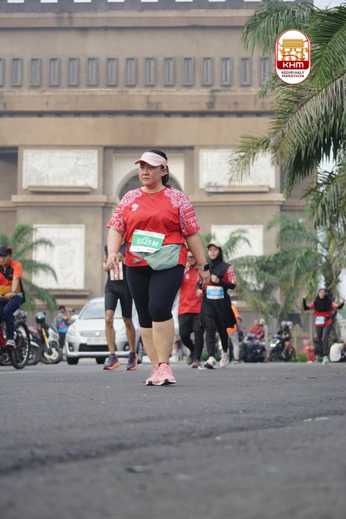 Race photo from Kediri Half Marathon 2025