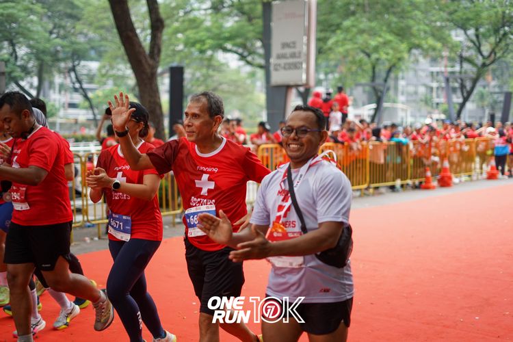 Race photo from ONE RUN 10K 2025