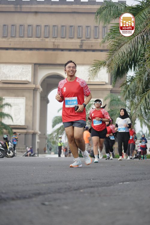 Race photo from Kediri Half Marathon 2025