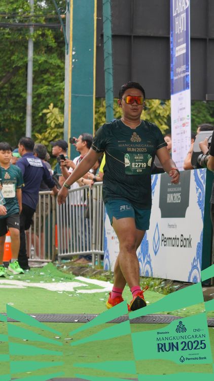 Race photo from Mangkunegaran Run 2025