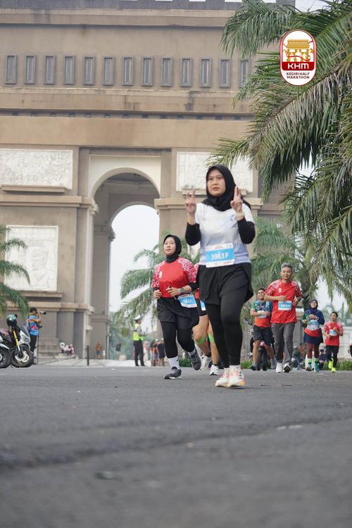 Race photo from Kediri Half Marathon 2025