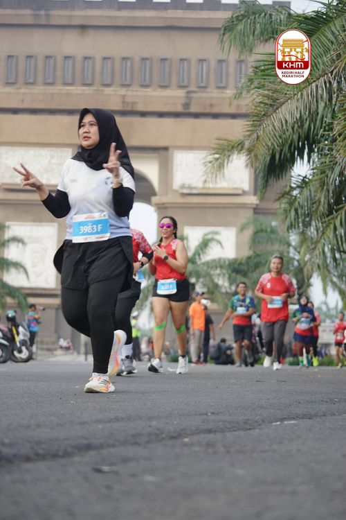 Race photo from Kediri Half Marathon 2025