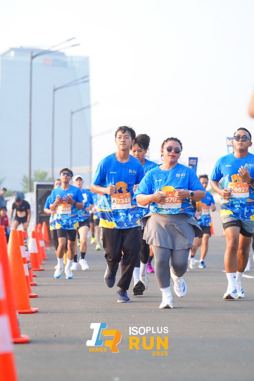 Race photo from ISOPLUS RUN 2025 - JAKARTA