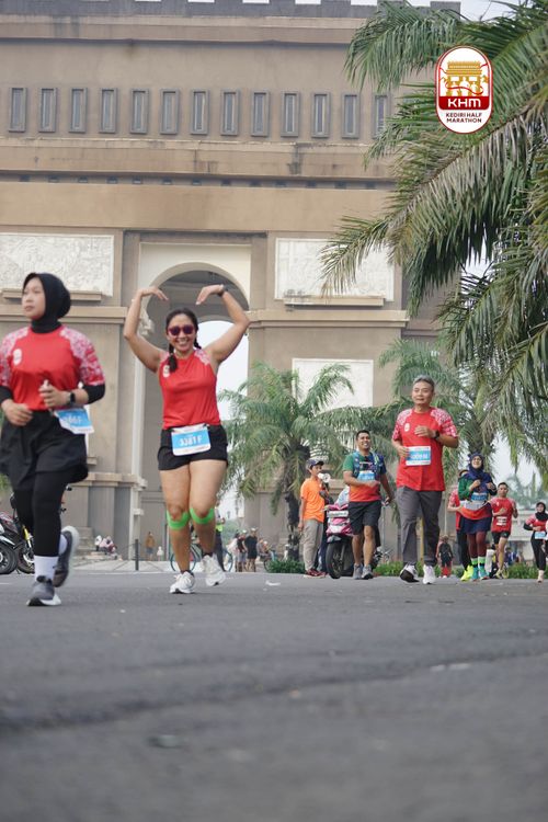 Race photo from Kediri Half Marathon 2025