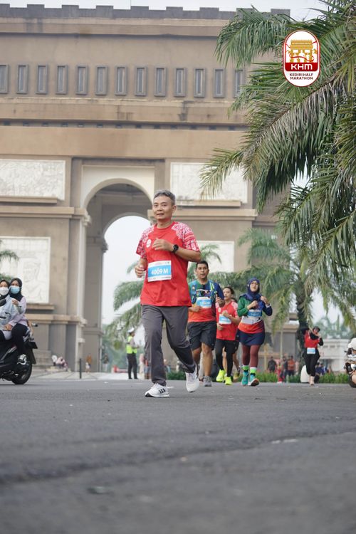 Race photo from Kediri Half Marathon 2025