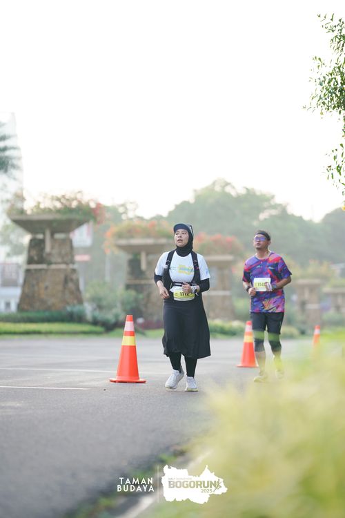 Race photo from Taman Budaya x BOGORUN 2025