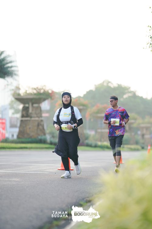 Race photo from Taman Budaya x BOGORUN 2025