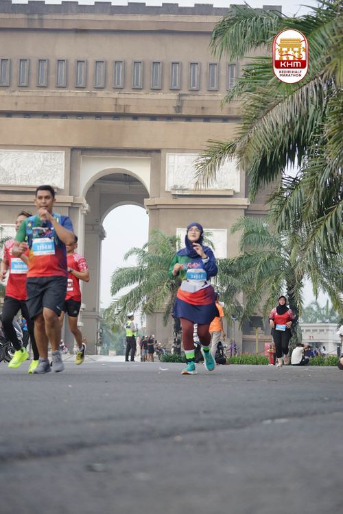 Race photo from Kediri Half Marathon 2025