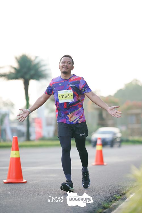 Race photo from Taman Budaya x BOGORUN 2025
