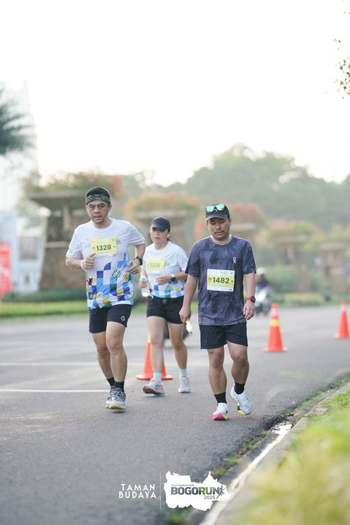 Race photo from Taman Budaya x BOGORUN 2025