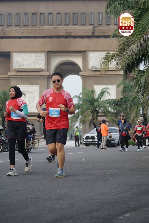 Race photo from Kediri Half Marathon 2025