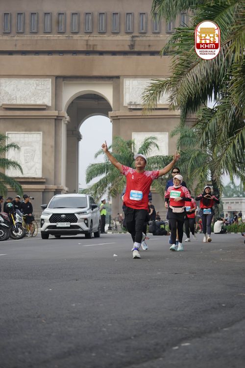 Race photo from Kediri Half Marathon 2025
