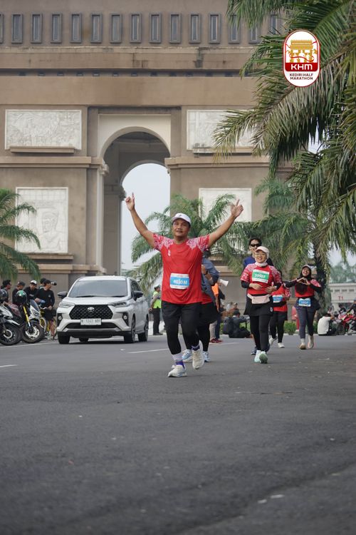 Race photo from Kediri Half Marathon 2025