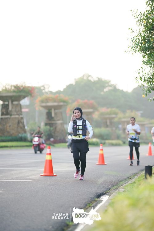 Race photo from Taman Budaya x BOGORUN 2025