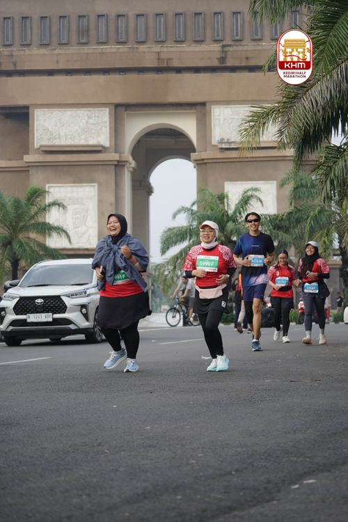 Race photo from Kediri Half Marathon 2025