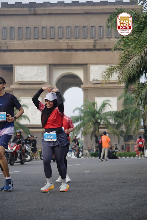 Race photo from Kediri Half Marathon 2025