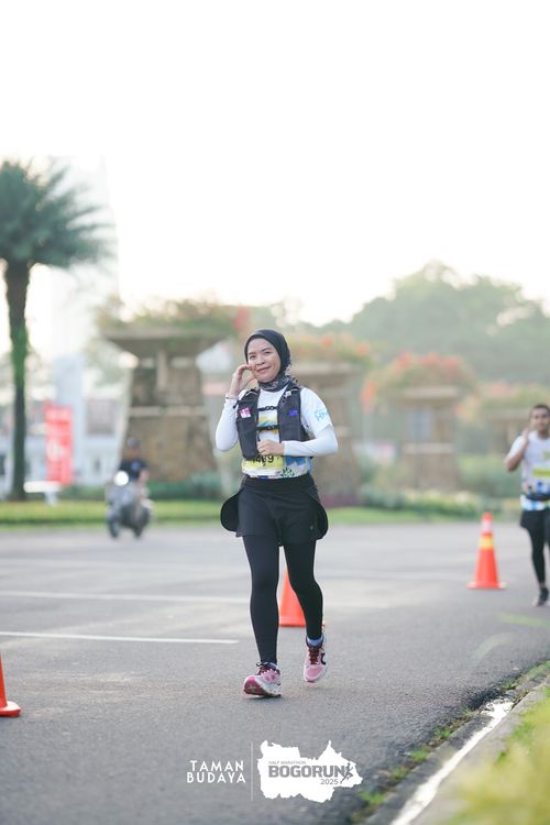Race photo from Taman Budaya x BOGORUN 2025