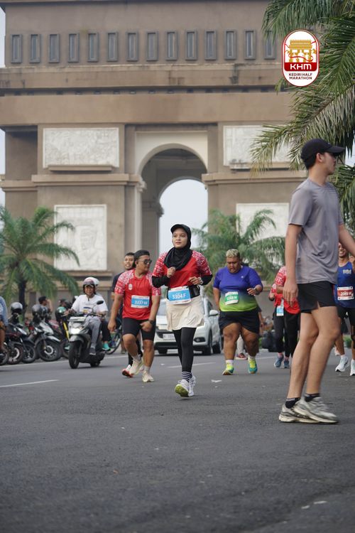 Race photo from Kediri Half Marathon 2025