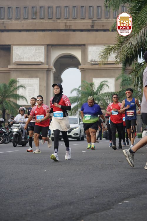 Race photo from Kediri Half Marathon 2025