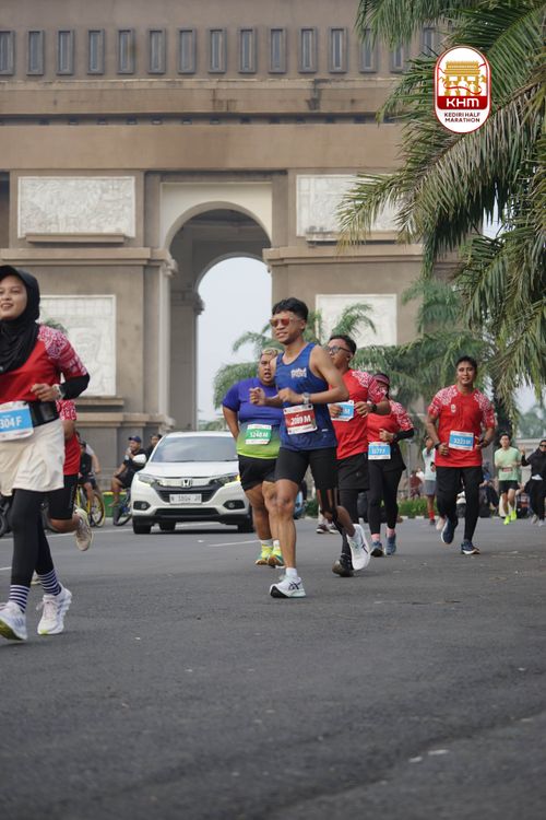 Race photo from Kediri Half Marathon 2025