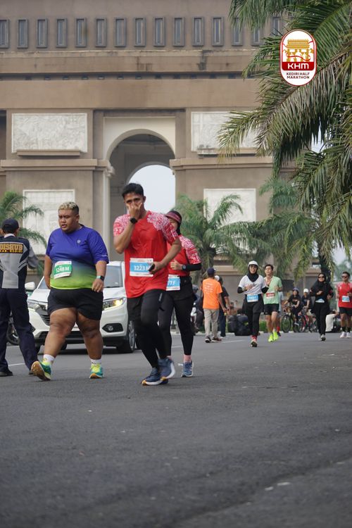 Race photo from Kediri Half Marathon 2025