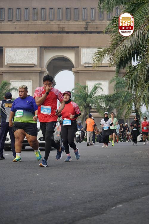 Race photo from Kediri Half Marathon 2025